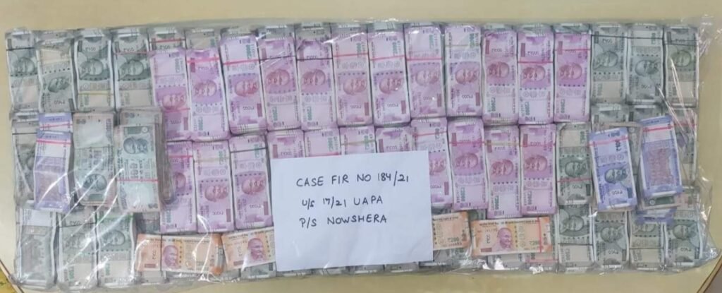 Police recovers Rs 1.64 Crore from narcotic trader