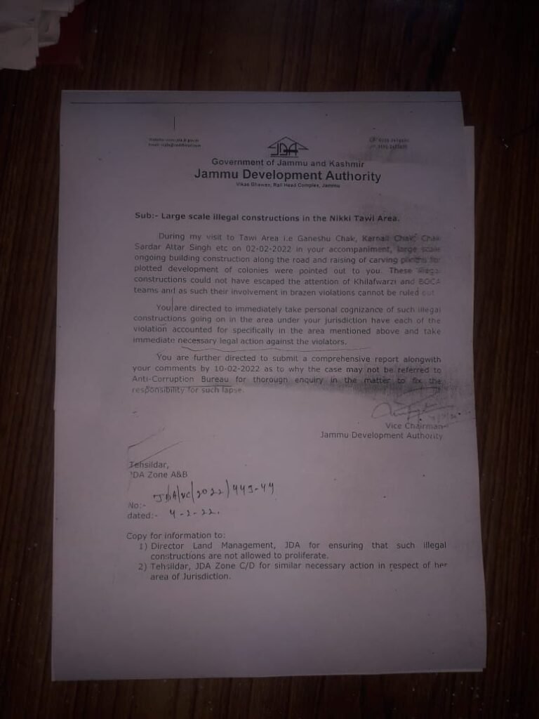 Yet, Govt much acclaimed ‘Corruption Crusade’ fails to touch messy JDA