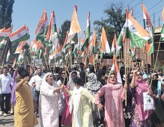 Contrasting Rallies Mark seventh Anniversary of Article 370 Abrogation in J&K