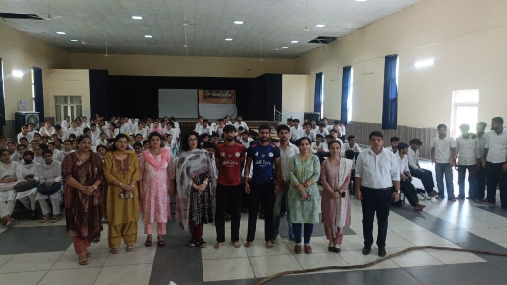 Sports Events Mark Youth Day at GDC Hiranagar
