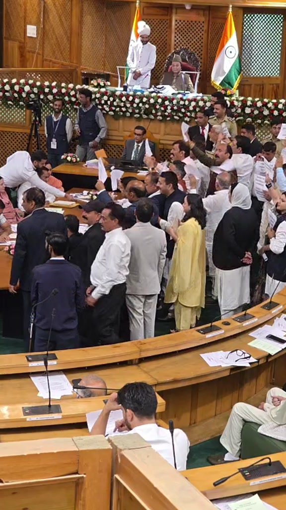 Day One, Hour One: J&K Assembly Adjourns Amid Uproar, People’s Issues Take Backseat